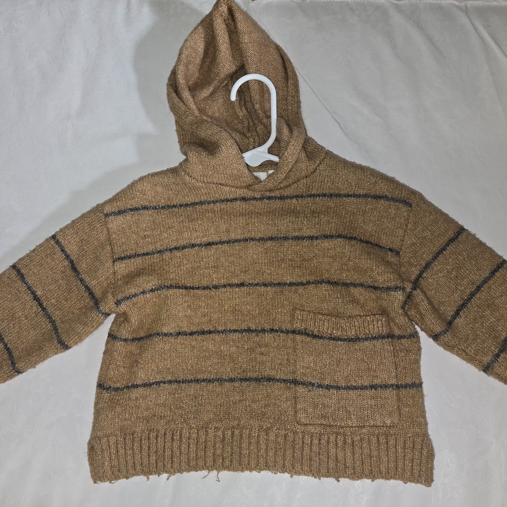 Zara Brown Knit Sweater